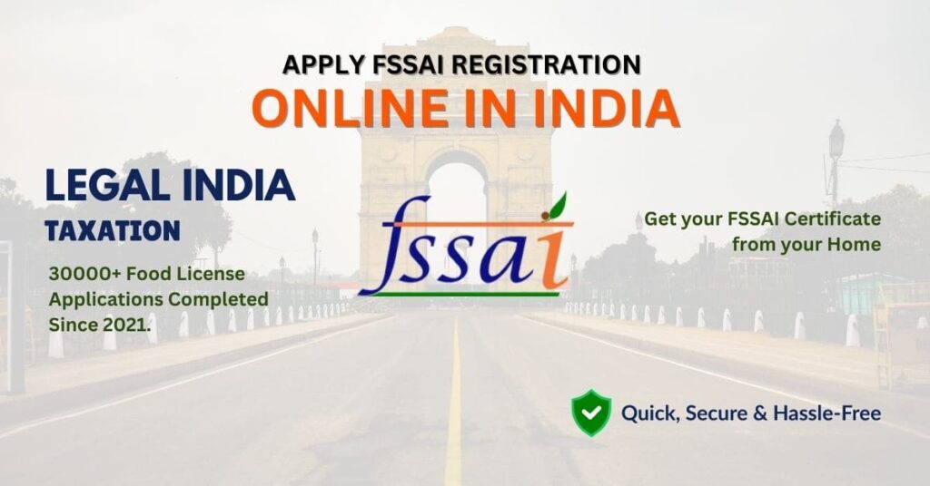 FSSAI Registration Online in India