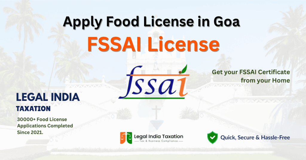Apply Food License in Goa
